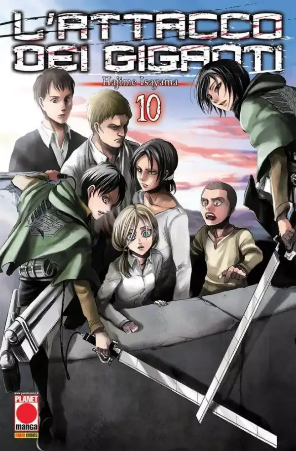 Attack On Titan Volume 10 - ITA