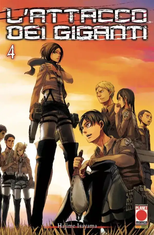 Attack On Titan Volume 4 - ITA