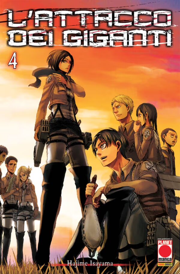 Attack On Titan Volume 4 – ITA