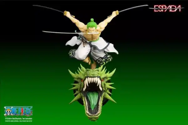 One Piece Roronoa Zoro Wall Statue