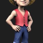 Minix One Piece Monkey D. Luffy