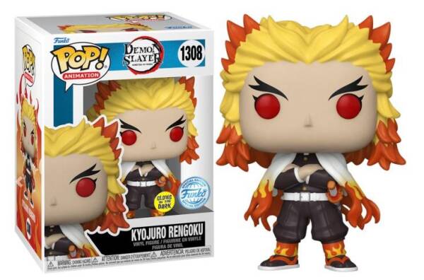 Demon Slayer Rengoku Glow In The Dark Special Edition Pop 1308