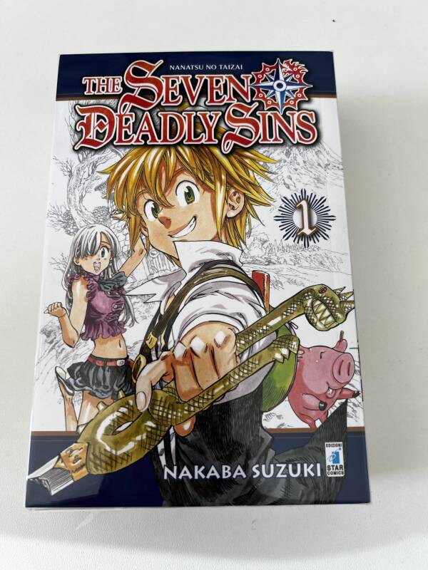 The Seven Deadly Sins Box Volumi 1-3 - ITA (Usato)