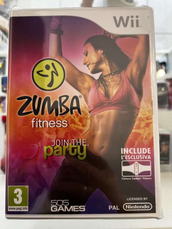 Bundle Zumba Fitness 1 & 2 Con 2 Cinture - Wii