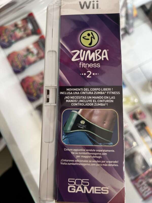 Bundle Zumba Fitness 1 & 2 Con 2 Cinture - Wii - immagine 2