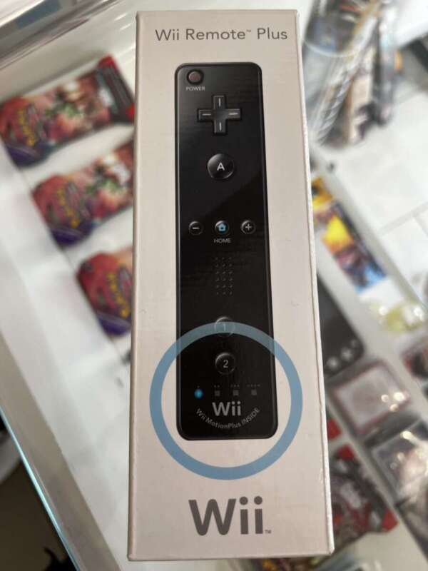 Wii Remote Plus Black - Usato