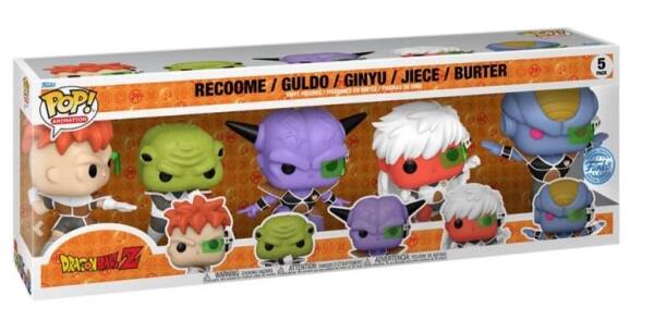 Dragon Ball Z Ginyu Force Pop 5 Pack