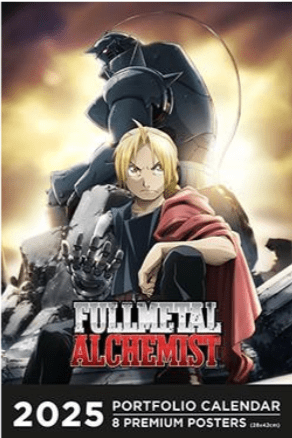 Fullmetal Alchemist Calendario 2025