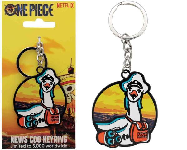 One Piece - News Coo Keyring