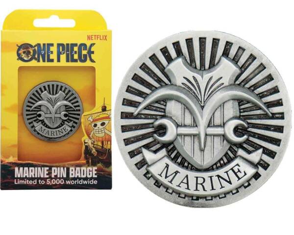 One Piece Limited Edition Marine Pin Badge