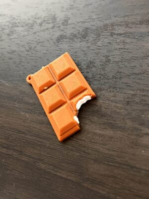 Chocolate keychain
