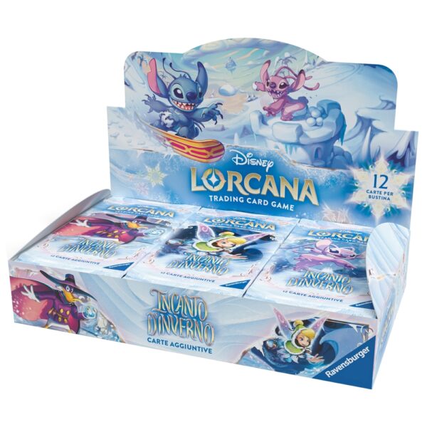 4050368988843 (1) Lorcana – box con 24 buste incanto d’inverno ITA
