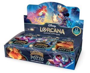 Lorcana - box con 24 buste sussurri nel pozzo ITA - immagine 1