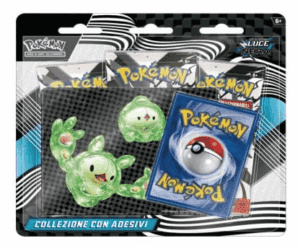 Pokemon collezione con adesivi S&V luce nera ITA - immagine 1