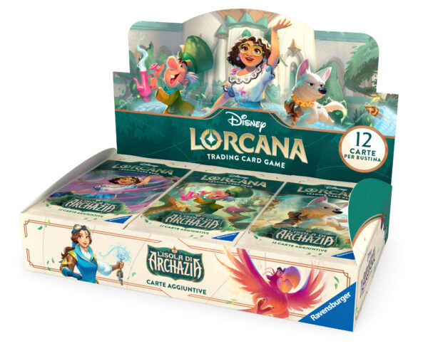Lorcana – box con 24 buste l’isola di Archazia ITA