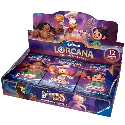 Lorcana – box con 24 buste shimmering skies ENG