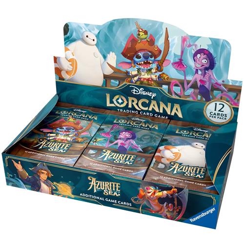 Lorcana – box con 24 buste Azurite sea ENG