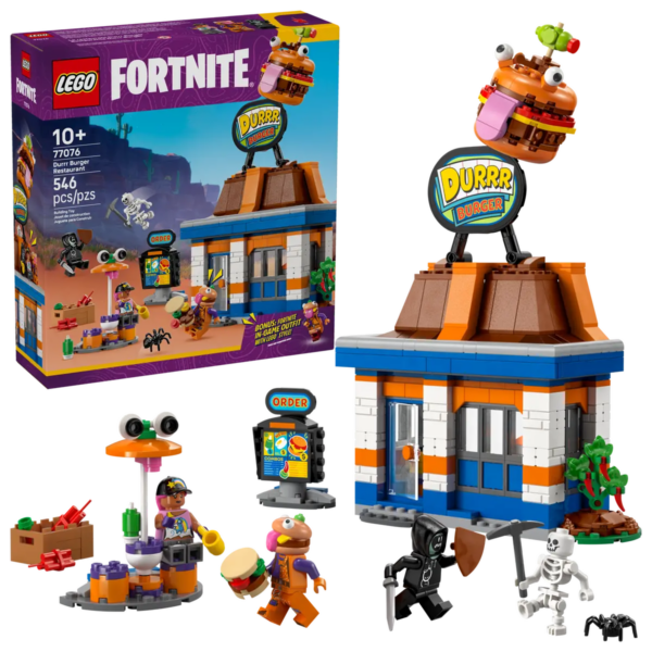 77076_boxprod_v39_en-gb 77076 – Fortnite ristorante di Durrr Burger