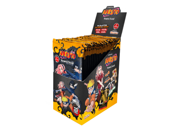 NCG-NARUT-1.2-BX-B24_8052532638079_Naruto-TCG-First-set-2nd-edition-Booster-packs-CDU-24-booster-packs-each Naruto Mythos TCG – box 24 bustine seconda ristampa ENG
