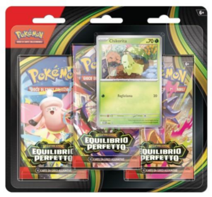 Pokemon 3 pack blister equilibrio perfetto