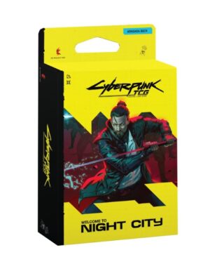Cyberpunk TCG – Welcome to the night city – Starter deck – Embracing Power ENG