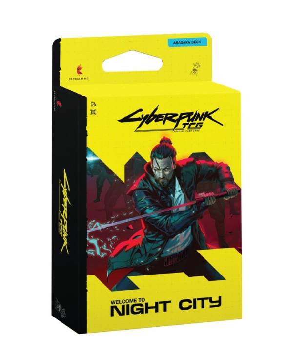arasaka Cyberpunk TCG – Welcome to the night city – Starter deck – Embracing Power ENG