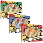 Pokemon collezione mega Emboar EX –  mega Meganium EX – mega Feraligatr EX