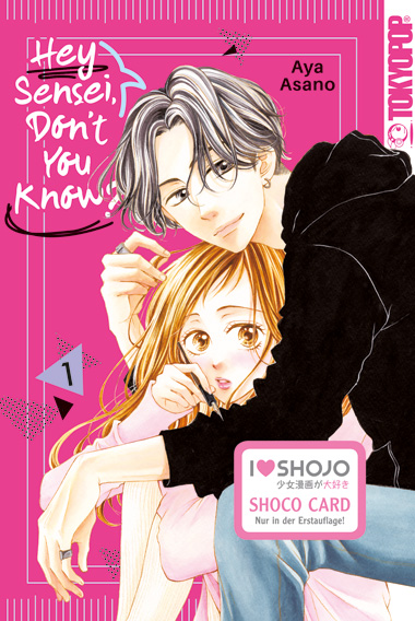 Hey Sensei, Don't You Know? 01 – Manga auf Deutsch (TOKYOPOP) Hey Sensei, Don't You Know? 01 – Manga auf Deutsch (TOKYOPOP)