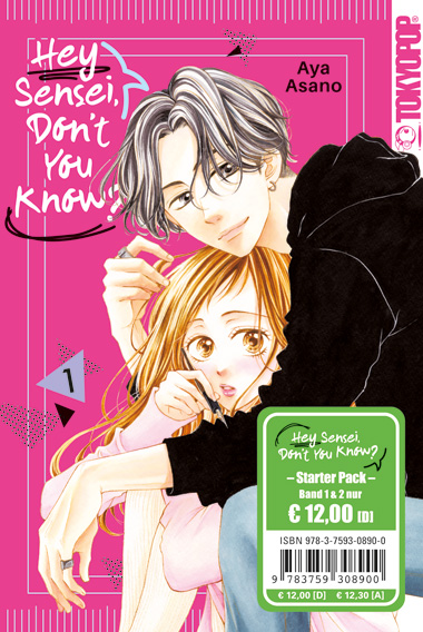 Hey Sensei, Don't You Know? Starter Pack – Manga auf Deutsch (TOKYOPOP)