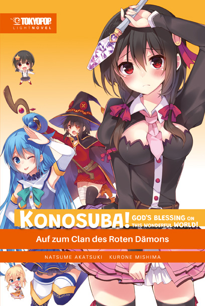 Konosuba! God’s Blessing on this Wonderful World! Light Novel 05 – Manga auf Deutsch (TOKYOPOP) Konosuba! God’s Blessing on this Wonderful World! Light Novel 05 – Manga auf Deutsch (TOKYOPOP)