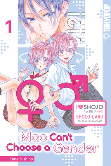 Mao Can't Choose a Gender 01 – Manga auf Deutsch (TOKYOPOP) Mao Can't Choose a Gender 01 – Manga auf Deutsch (TOKYOPOP)