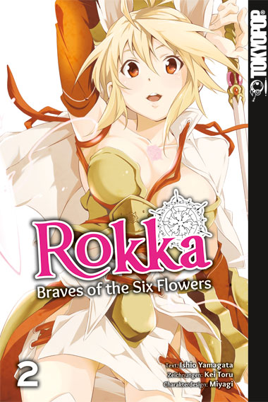 Rokka - Braves of the Six Flowers 02 – Manga auf Deutsch (TOKYOPOP)