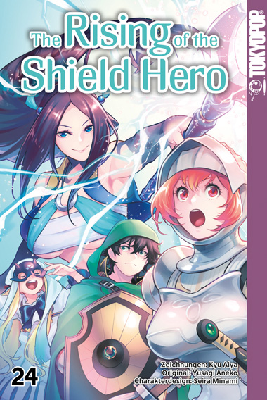 The Rising of the Shield Hero 24 – Manga auf Deutsch (TOKYOPOP) The Rising of the Shield Hero 24 – Manga auf Deutsch (TOKYOPOP)