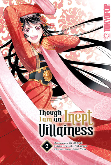 Though I am an Inept Villainess 02 – Manga auf Deutsch (TOKYOPOP) Though I am an Inept Villainess 02 – Manga auf Deutsch (TOKYOPOP)