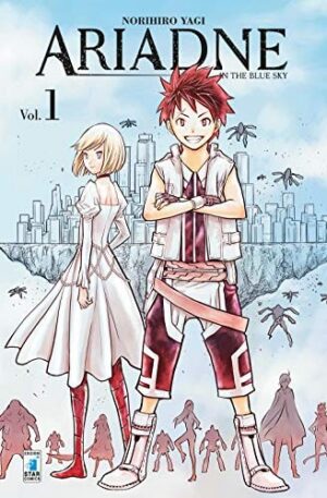 Copertina del manga Ariadne in the Blue Sky 1 (di 22), edizione italiana Star Comics di Norihiro Yagi