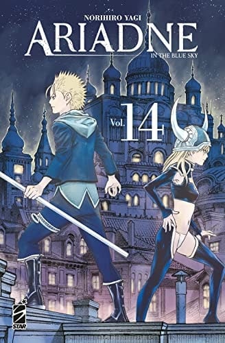 Copertina del manga Ariadne in the Blue Sky vol. 14, edizione italiana Star Comics di Norihiro Yagi