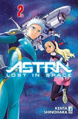 Copertina del manga Astra Lost in Space 2 (di 5), edizione italiana Star Comics di Kenta Shinohara