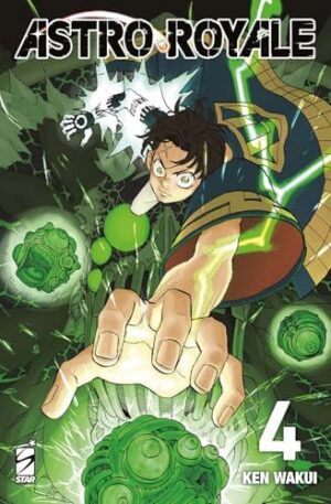 Copertina del manga Astro Royale vol. 4, edizione italiana Star Comics di Ken Wakui