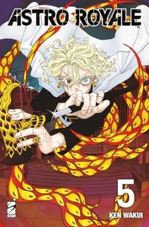 Copertina del manga Astro Royale vol. 5, edizione italiana Star Comics di Ken Wakui