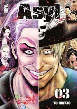 Copertina del manga Asyl vol. 3, edizione italiana Star Comics di Yuu Hayato
