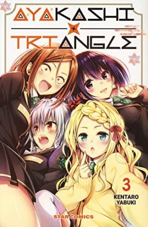 Copertina del manga Ayakashi Triangle 3 (di 16), edizione italiana Star Comics di Kentaro Yabuki