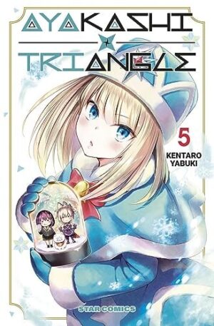 Copertina del manga Ayakashi Triangle 5 (di 16), edizione italiana Star Comics di Kentaro Yabuki