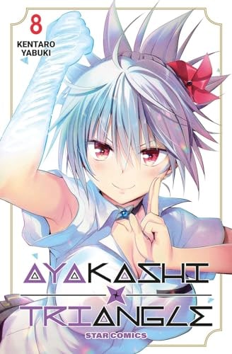 Copertina del manga Ayakashi Triangle 8 (di 16), edizione italiana Star Comics di Kentaro Yabuki