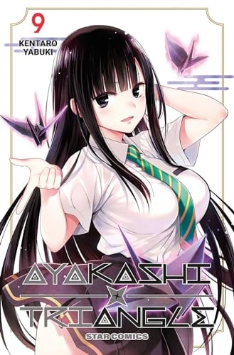 Copertina del manga Ayakashi Triangle 9 (di 16), edizione italiana Star Comics di Kentaro Yabuki