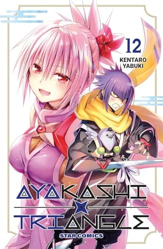 Copertina del manga Ayakashi Triangle 12 (di 16), edizione italiana Star Comics di Kentaro Yabuki