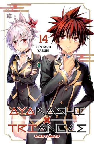 Copertina del manga Ayakashi Triangle 14 (di 16), edizione italiana Star Comics di Kentaro Yabuki