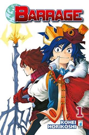 Copertina del manga Barrage 1 (di 2), edizione italiana Star Comics di Kohei Horikoshi