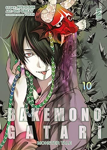 Copertina del manga Bakemonogatari Monster Tale vol. 10, edizione italiana Star Comics di Nisioisin & Oh! Great