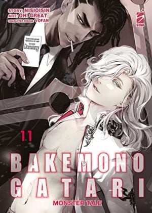 Copertina del manga Bakemonogatari Monster Tale vol. 11, edizione italiana Star Comics di Nisioisin & Oh! Great
