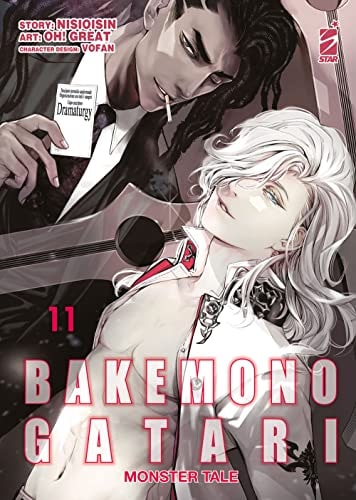 Copertina del manga Bakemonogatari Monster Tale vol. 11, edizione italiana Star Comics di Nisioisin & Oh! Great
